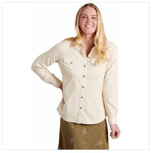 Toad&Co Scouter Cord Long-Sleeve Button Up Shirt Women's - Women's size M (NWOT)